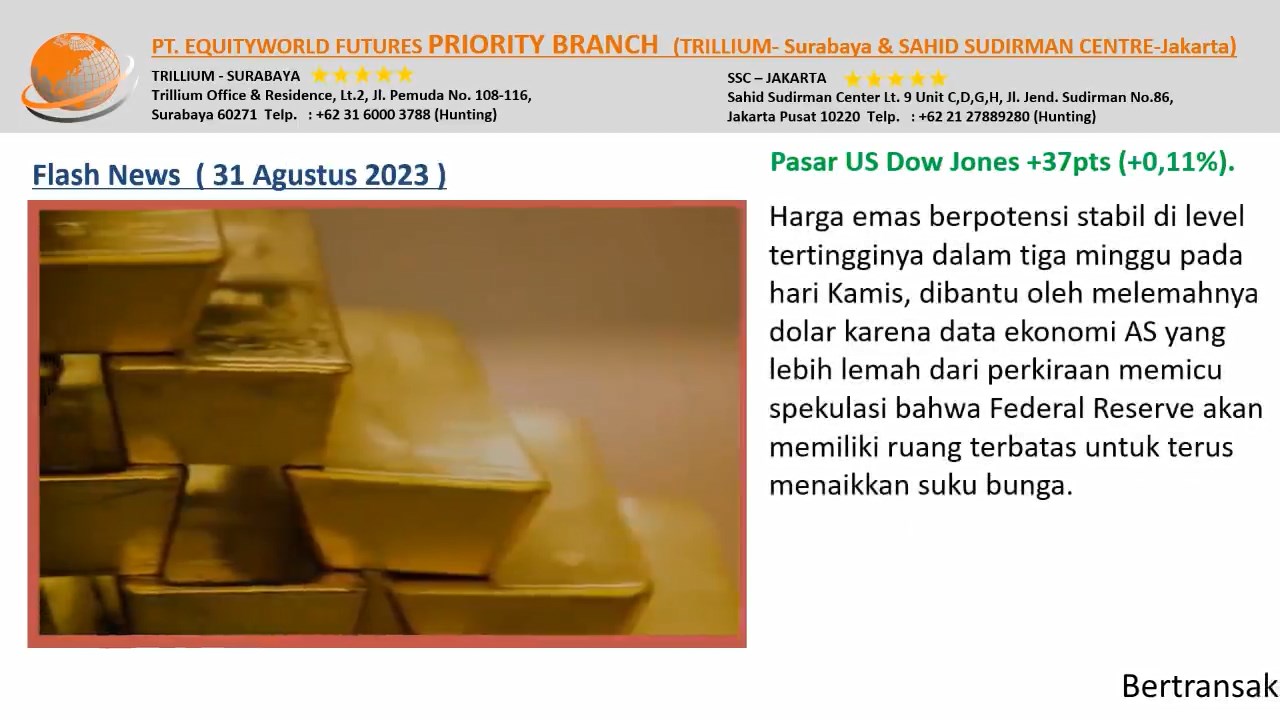 PT Equityworld Futures Trillium Surabaya -