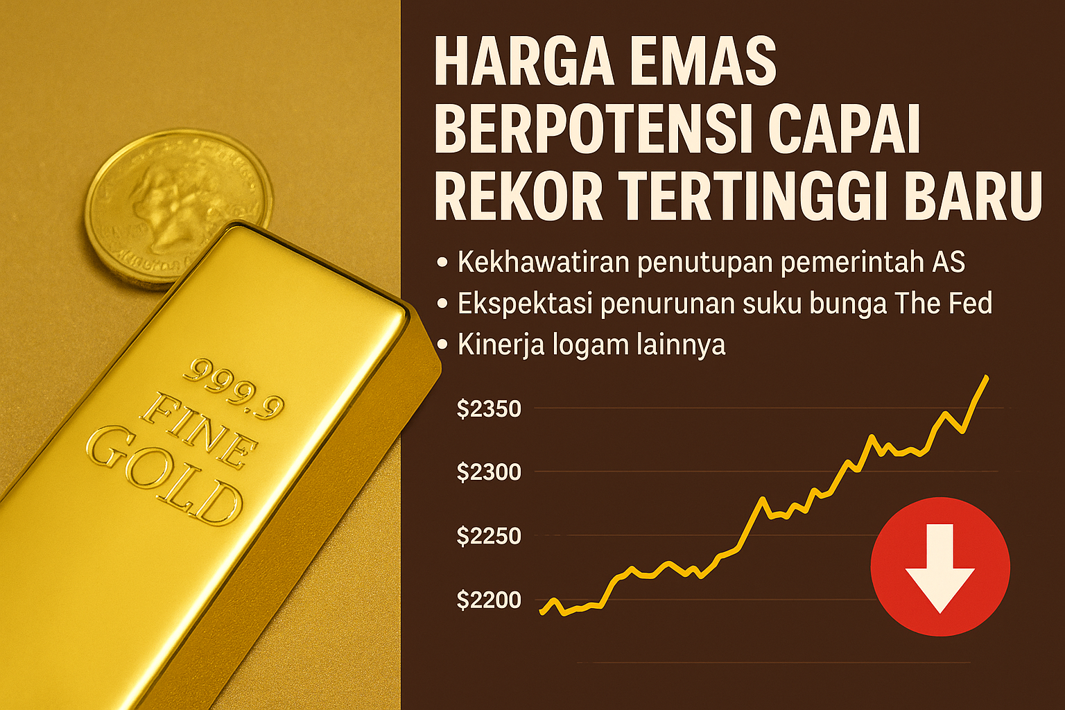 Equity-World-Trillium-Surabaya-–-Harga-Emas-Berpotensi-Capai-Rekor-Tertinggi-Baru-di-Tengah-Kekhawatiran-Penutupan-Pemerintah-AS