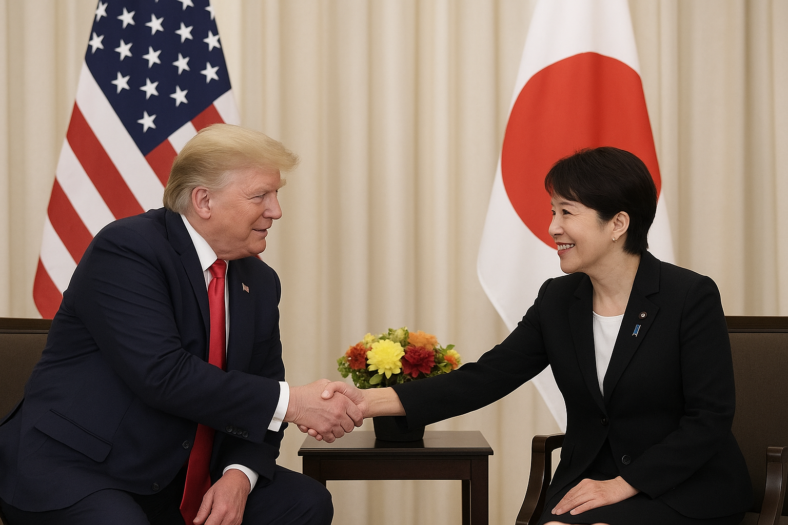 Equity World Trillium Surabaya – Pertemuan Trump dan PM Baru Jepang Sanae Takaichi, Fokus pada Perdagangan dan Keamanan Asia