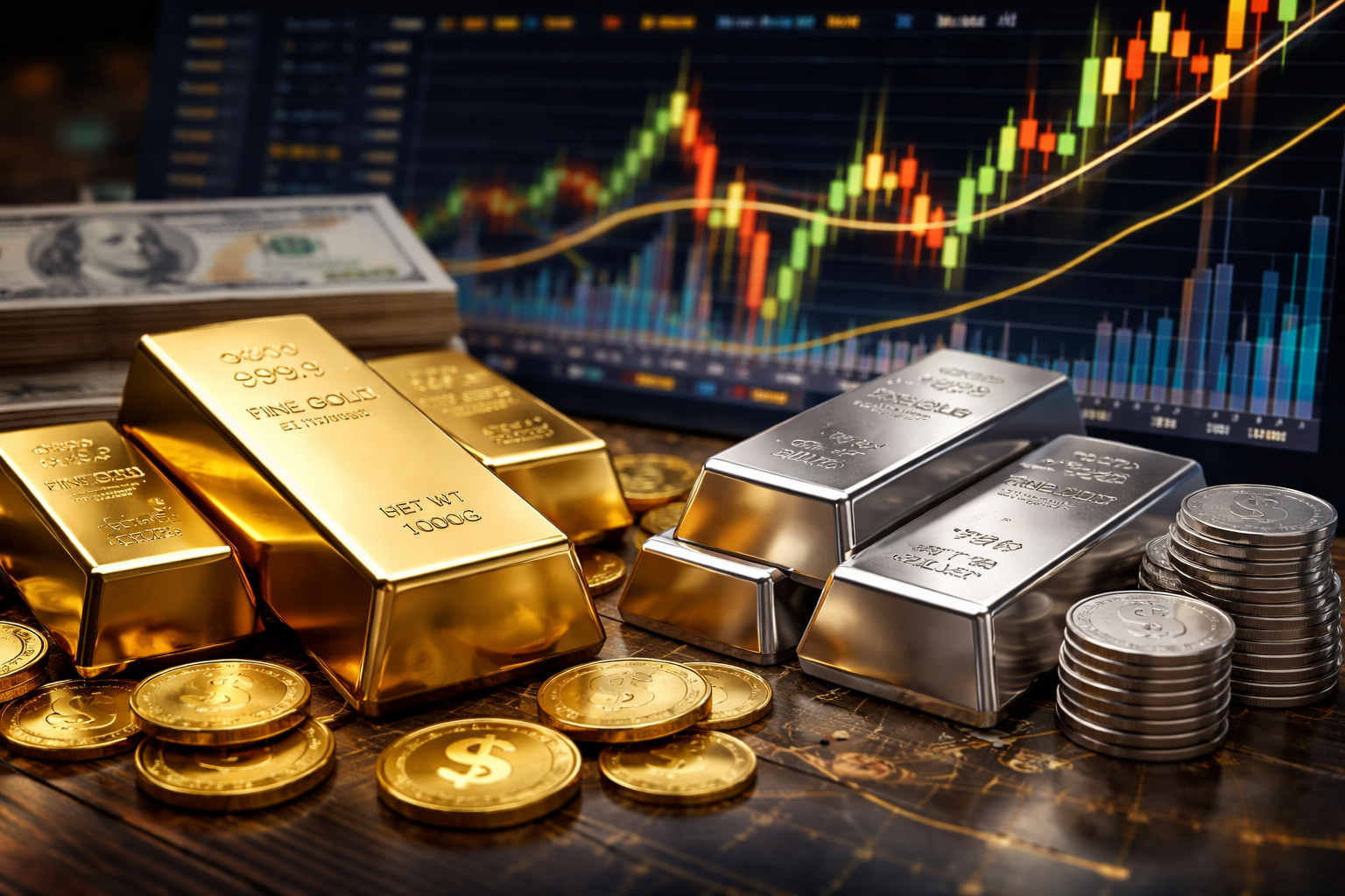 Equity World Trillium Surabaya – Dow Jones Anjlok, Emas & Perak Menguat Jelang Data Inflasi AS