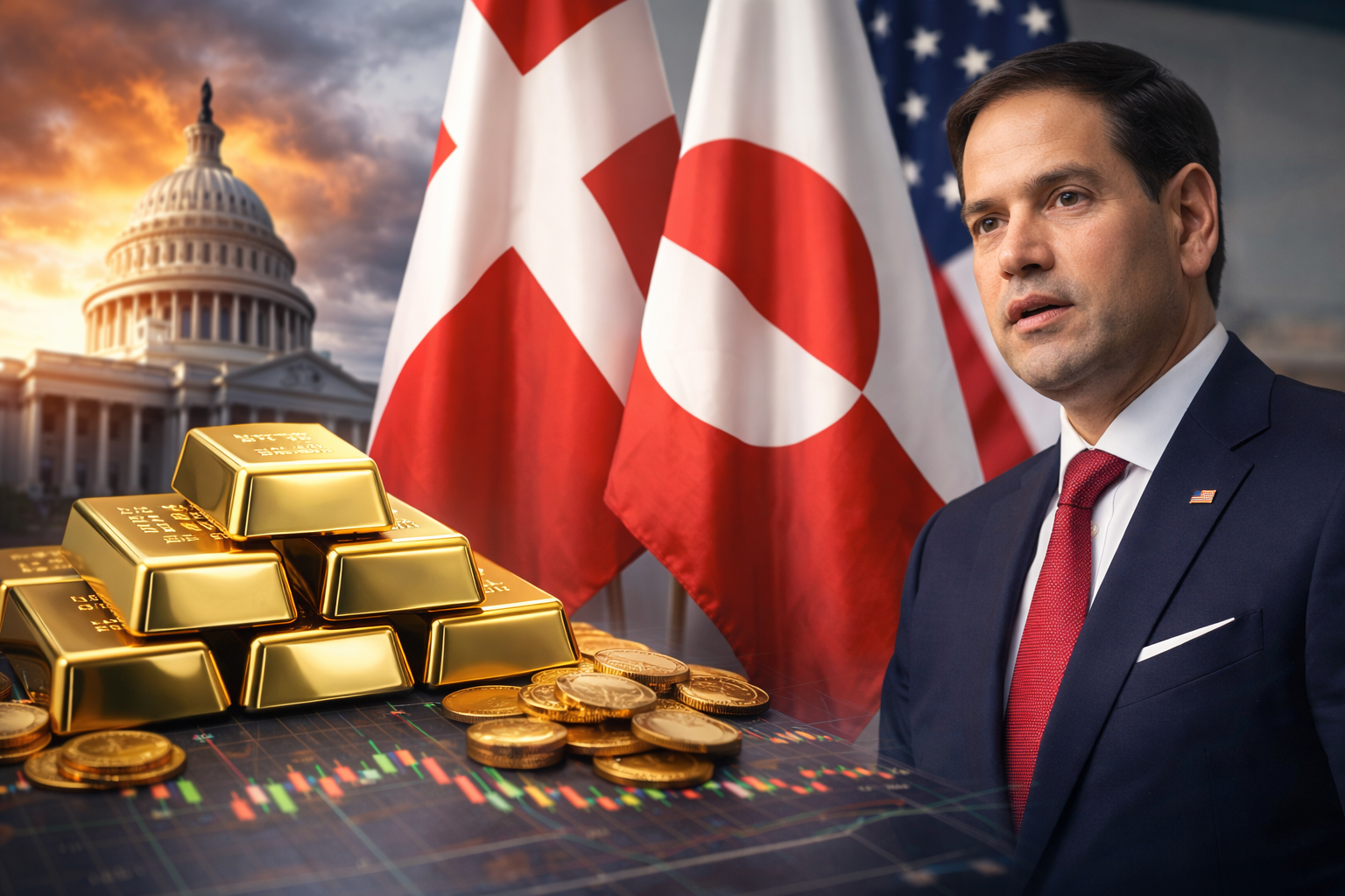 Equity World Trillium Surabaya – Rubio Bertemu Denmark dan Greenland, Sinyal AS Kian Serius Soal Greenland