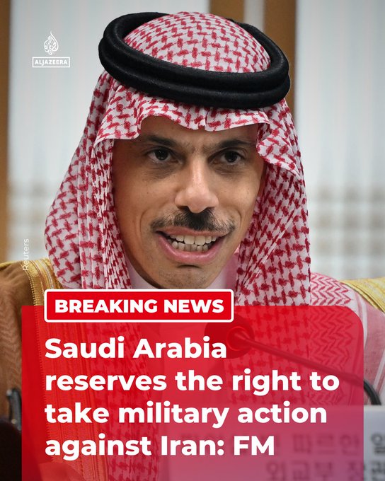 Breaking News: Saudi Arabia Ancam Iran dengan Respons Militer Usai Serangan ke Kilang Minyak Riyadh