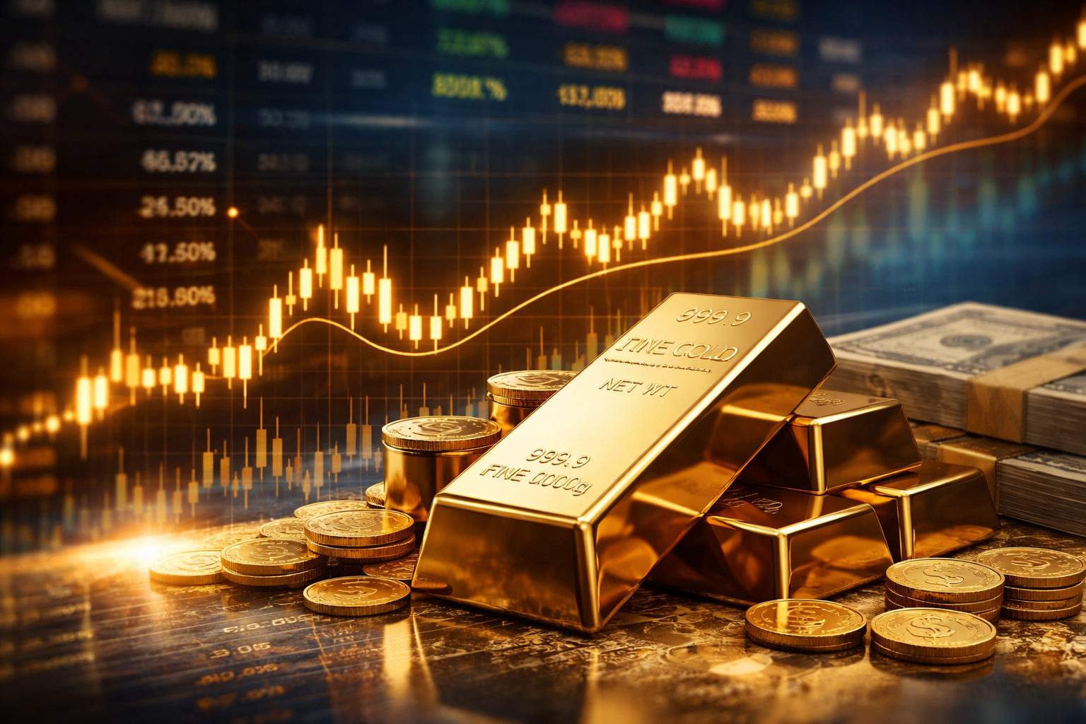 Equity World Futures Surabaya – Dow Jones Naik 340 Poin, Harga Emas Berpotensi Rebound di Asia