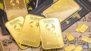 Equityworld Futures Surabaya | Harga Emas Dunia Terpukul, Pesta 4 Pekan Usai