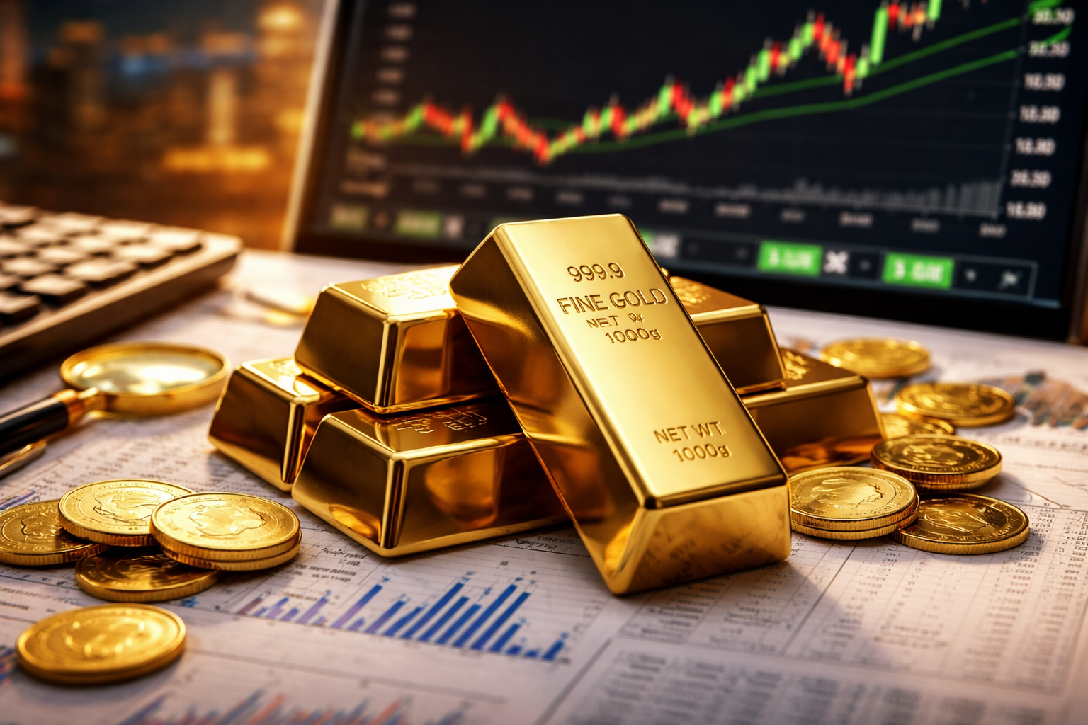 Equity World Futures Surabaya – Harga emas bertahan stabil di kisaran US$4.370 per troy ounce
